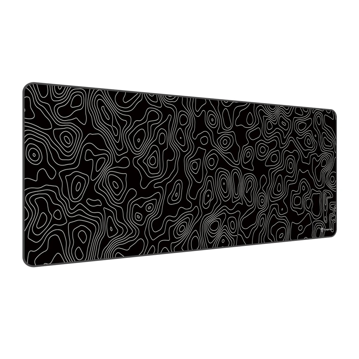 Mouse Pad Gamer Extra Large Professional 90x40 Deskpad White Black Speed Topographic PC Titorion