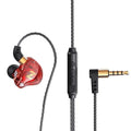QKZ ZEN Dynamic Wired Earphones HIFI Heavy Bass Earbuds In Ear Monitor Sport Noise Cancelling Headset Gaming Headphones with Mic