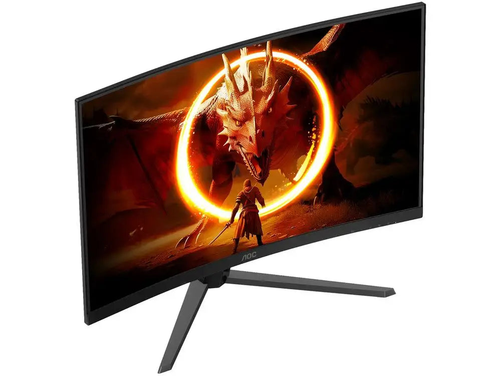 AOC Gaming Monitor 32" QHD 180Hz VA 0.5ms HDMI DisplayPort-Dual Voltage