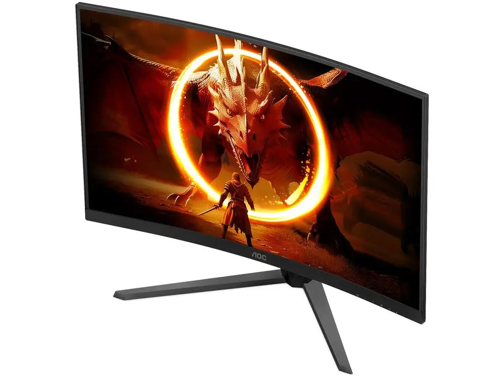 AOC Gaming Monitor 32" QHD 180Hz VA 0.5ms HDMI DisplayPort-Dual Voltage