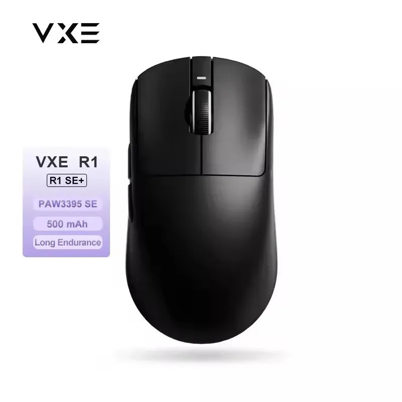 ATK VXE Dragonfly R1  Paw3395 Lightweight Ergonomic Three-Mode Bluetooth Mouse