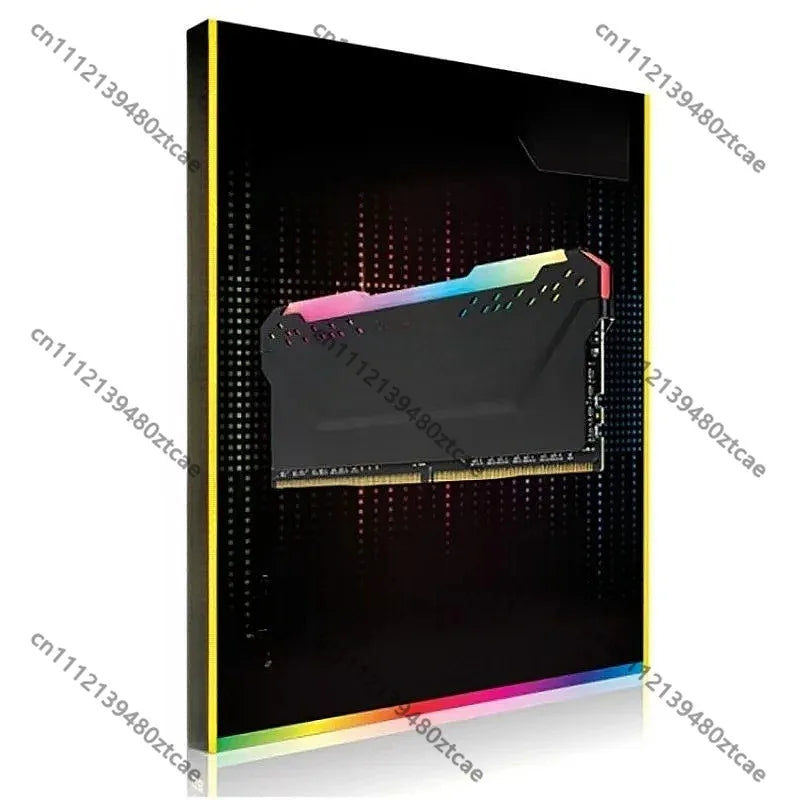 For Esports DDR4 3200 64GB (16GBx4) Black RGB Gaming Memory Kit