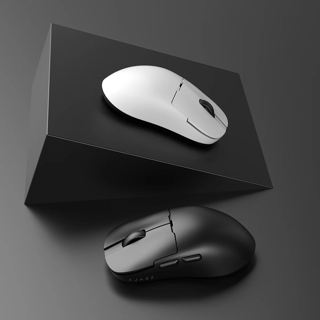 AJAZZ AJ159 NL Wireless Mouse 800mAh Compatible with Games and Office PAW3395 1K Nearlink BT Wireless Mouse Laptop Gift